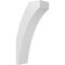 Ekena Millwork 5 1/2-in. W x 12-in. D x 24-in. H Thorton Architectural Grade PVC Knee Brace BRCP055X12X24THR - alternate 1